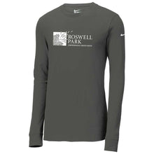 Load image into Gallery viewer, Nike Unisex Dri FIT Cotton Poly Long Sleeve Tee