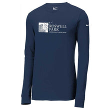 Load image into Gallery viewer, Nike Unisex Dri FIT Cotton Poly Long Sleeve Tee