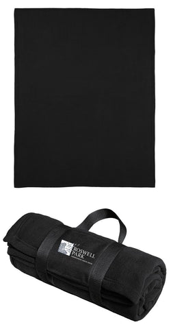 Port Authority Fleece Blanket with Carrying Strap