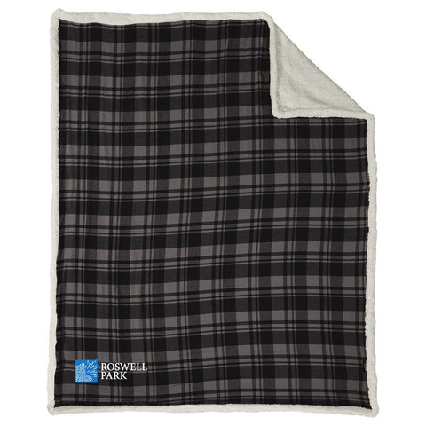 Port Authority Flannel Sherpa Blanket