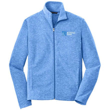 Load image into Gallery viewer, Port Authority Men&#39;s Heather Microfleece Full Zip Jacket

