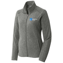 Load image into Gallery viewer, Port Authority Women&#39;s Heather Microfleece Full Zip Jacket
