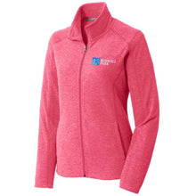 Load image into Gallery viewer, Port Authority Women&#39;s Heather Microfleece Full Zip Jacket
