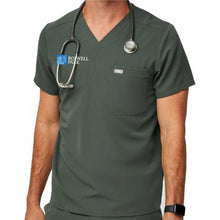 Load image into Gallery viewer, FIGS Leon Three Pocket Scrub Top
